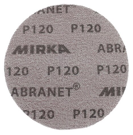 Шлифовочный мат на сетчатой синтетической основе ABRANET 150мм Р120