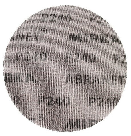Шлифовочный мат на сетчатой синтетической основе ABRANET 150мм Р240